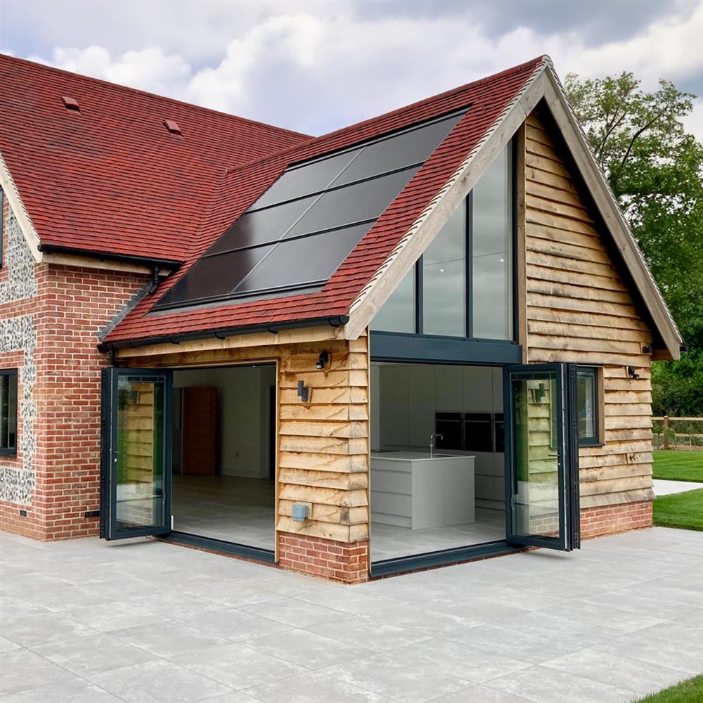 Charterhouse Bianco antique porcelain paving slabs